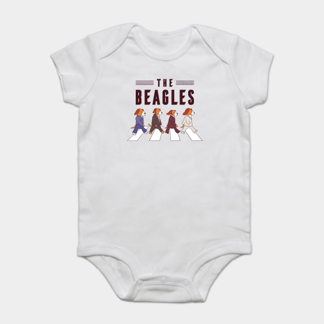 The Beagles Baby Bodysuit by Cosmo Gazoo